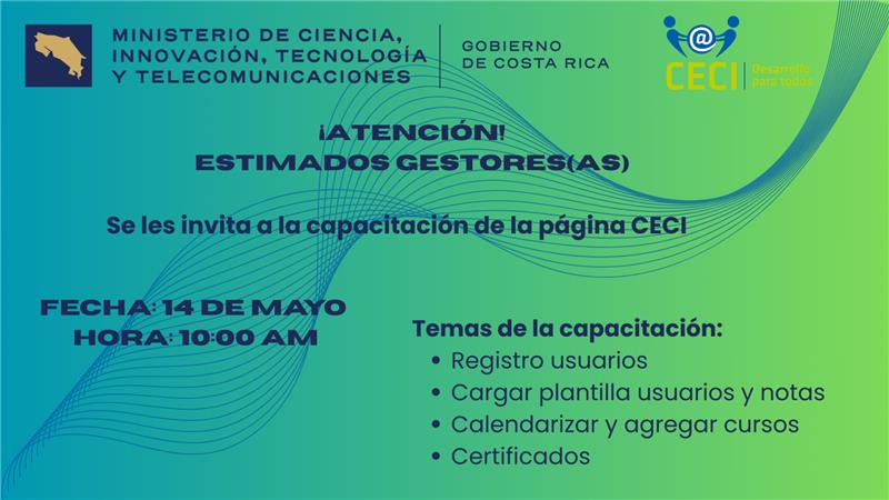 CAPACITACIÓN PÁGINA CECI